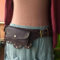 Wikinger-Leder-Hüfttasche, Steampunk-Festival-Taillengürtel, Reise-Handytasche, Gürteltasche, verstellbare mittelalterliche Ritter-Cosplay-Kostüm-Umhängetasche, viktorianisches LARP-Kostüm,