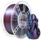 iBOSS Zweifarbiges Seidenfilament PLA PRO Filament, 1kg 3D DruckerFilament Seide PLA+, PLA Plus Glänzend Filament 1.75+/- 0.02 mm, Passen die meisten FDM Drucker(Seide schwarz & Rot)