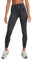 Nike Damen Df One Hr 7/8 Aop1 Leggings, Anthracite/Black, M