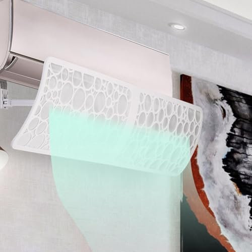 Air Conditioner Wind Deflector, Air Conditioner Deflector Anti-Direct Blowing Windshield Cooling and Heating