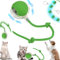 Vibbang Interaktives Katzenball Spielzeug, Hundespielzeug Elektrisch, Chewy Viral Rolling Ball, Intelligenz Katzensprint Spielzeug, 360° Automatisch Rolling Smart Toy Ball Für Katzen Hunde(B)