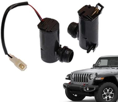 Wezalget Pompes d'Essuie-Glace,Pompe à Moteur de Lave-Glace | Pompes de lave-glace haute résistance | Essuie-glaces et lave-glaces robustes, accessoires de lavage de voiture 12V/24V