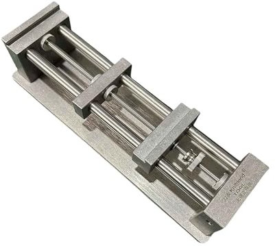 Toplionace Halterung für Schleifstein Aus Edelstahl 304, Robuster Schleifsteinhalter mit Einzigartiger Schwalbenschwanzbacke, DIY Messerschärfwerkzeug