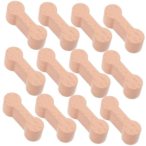 WOONEKY 16 Stück Holz-eisenbahnschienen-verbindungsstücke Schienenverbinder Holz-Eisenbahn-verbindungsstücke Adapter Für Jungen Und Mädchen Fantasievolles Spielen