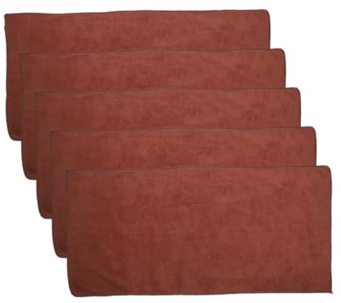 GRIRIW 5stücke Waschbare Haustierdecken Für Meerschweinchen Und Kleintiere Langlebige Saugfähige Und Weiche Käfigeinlagen Moderne Braune Mikrofaser Bettwäsche