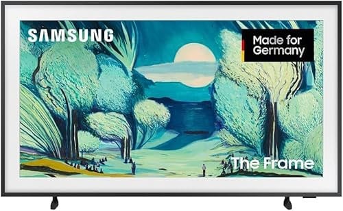 Samsung The Frame LS03F 4K QLED Téléviseur UHD 50 (125 cm), Design Moderne, processeur NQ4 AI Gen2, Art Mode, qualité d'image soignée, câble à Un connecteur, Samsung Vision, AI