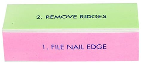 Nail Shine Buffer Block - LARGE PORTABLE, Nail Buffer | 4 Buffing Block with Smooth Shiny Buff Action for Flawless Nails, Ergonomich Nail File Block