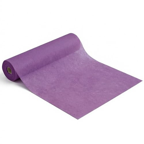 Artoid Mode Tischband Rolle Lila Vlies Tischläufer 30 cm x 25 m, Wohnzimmer Tischdeko Tisch Dekoration Geburtstage Hochzeit Party Dekor