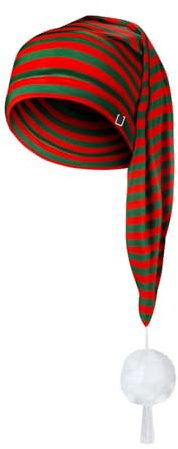 Zipfelmütze Ringel aus Baumwolle | Ringelmütze Schlafmütze für Kinder & Erwachsene | Mütze gestreift Fasching Karneval
