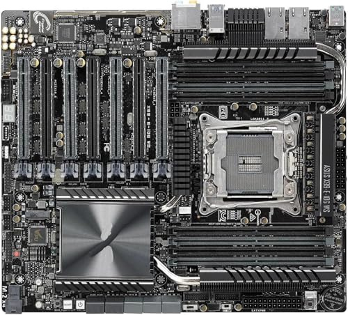Schede madri Fit For ASUS X99-E-10G WS Scheda Madre Workstation Intel X99 Socket 2011-v3 7×PCI-E X16 M.2 USB 3.1 PCIe .0 8xDDR4 128GB E-ATX
