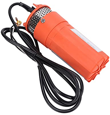 BTOSEP Pompa sommersa ad energia solare ad alte prestazioni, potente pompa dell'acqua per acqua di flusso pulita all'aperto, materiale PA66