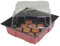 Windhager Mini-Serre d’Interieur avec 12 pastilles de Germination sans Tourbe, 19x19.5x11 cm, 06860