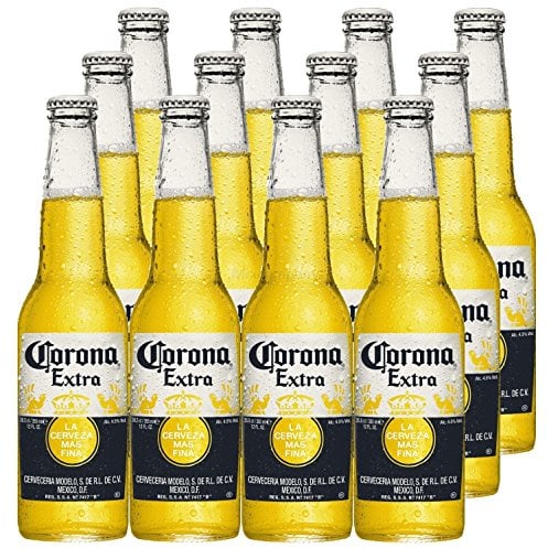 Corona Extra Mexikanisches Bier inkl. Pfand - 12x 355ml (4,5% Vol) -[Enthält Sulfite]