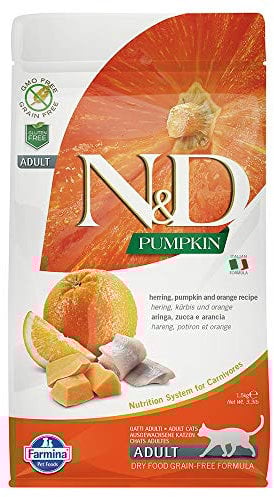 N&D Katze Pumpkin Hering & Orange 1,5kg