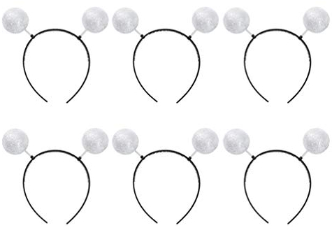 Amosfun 6 Stück Party Antenne Stirnband Kostümkopf Bopper Party Dress Up Hair Hoop