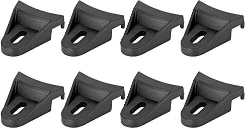 X AUTOHAUX 8 pz Nero Subwoofer Parlare Grill Clip Morsetti Misura per 4 6 8