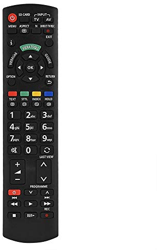 Cuifati Kunststoff Schwarz Ersatz Smart TV Fernbedienung Fernsehsteuerung für N2QAYB000487 Innovative Tastatur Fernbedienung N2QAYB000487 für Smart TV