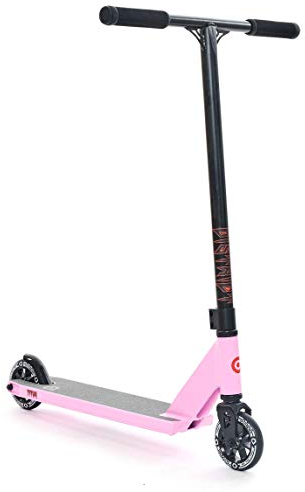 District Titus Trottinette freestyle complète Rose/noir