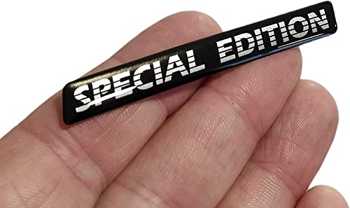 Emblema autoadesivo 3D in gel di silicone, edizione speciale, per il pannello dell'auto