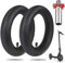 2 Stück Verdickt Schlauch 8,5 Zoll Reifen Scooter Schlauch 8 1/2 Zoll Reifen mit Adapter Ventilverlängerung für xiaomi M365/1S/Scooter 3/Essential/Pro/Pro2