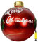 Aufblasbare Weihnachtskugeln, 60cm Riesen Aufblasbare Weihnachtskugeln mit Pumpe, Weihnachten Blow Up Yard Dekoration Ornament für Garten Yard