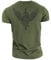 GYMTIER Spartan Forged - Short Sword - Men's Gym T-Shirt Bodybuilding Training Workout Lifting Top Clothing, Green, XL