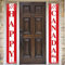 Happy Canada Day Veranda Banner Juli 1. Kanadischer Nationaltag Party Haustürschild Wandbehang Banner Dekoration