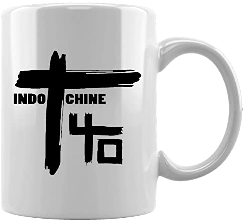 GUNMANT Best of Indochine Tasse en Céramique Blanche De Bureau Tasse Thé Café à La Maison Ceramic White Mug