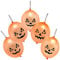 Baker Ross FX449 Kürbis Punch Ball-10 Stück, Kinderparty Spielzeug, Halloween Party Ballons, Kindergeburtstag Spiele