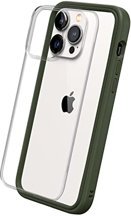 RhinoShield Mod NX Modulare Hülle für iPhone 14 Pro Max | Bumper-Case mit Backplate, modulares 2-Wege-Design, Fallschutz nach Militärstandard