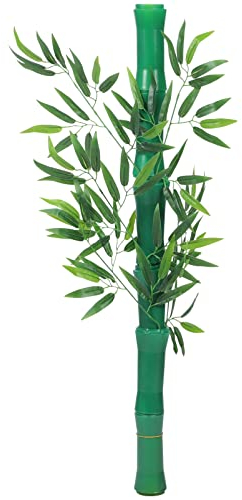LIFKOME Künstliche Bambusblätter Für Abwasserrohre Bambusdekor Basteldekoration Gartendekoration Heizungsdekoration Wasserschutz Wiederverwendbar Einfach Zu Schneiden