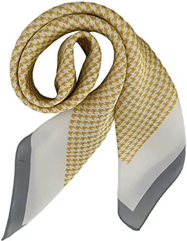 prinfantasy Halstücher für Damen Personalisierte Geschenke Frauen Seidentuch Haare Bandana Als Halstuch & Kopftuch verwendbar 70 x 70 cm Seidenschal Damen M070037