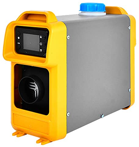 HACLEN 8KW Diesel Standheizung 24V Luftheizung Einzelner Luftauslass Standheizung mit Fernbedienung und LCD-Display für Wohnmobil-LKW-Bus -8KW-24V