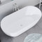 DURAVIT Freistehende Badewanne aus Acryl Standbadewanne DuraMuna in Weiß glänzend 160x75 cm Füllmenge: 249 l Acrylwanne inkl. Zubehör Wanne für 2 Personen Optimale Wärme Isolierung