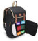 ENHANCE Sammelkarten-Aufbewahrungsbox, Rucksack in voller Größe für Spielkarten – Platz für Kartenordner, TCG-Box-Aufbewahrung, Spielmattenhalter, kompatibel mit Magic the Gathering, Pokemon (Schwarz)