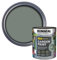 SAVING HUB Fence Paint Garden Shed Paint 750ml - Exterior Wood Paints Tin Waterproof, Weatherproof Paints - For Benches, Metal, Brickwork, Terracotta Pots, Stones Tin (Willow)