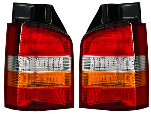 ROBUST Rückleuchte Rücklicht Links + Rechts für Volkswagen Transporter T5 7H0945095 7H0945095A 7H0945095D 7H0945095J 7H0945095G 7E0945096 2003-2015