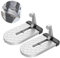 2X Marchepied de Porte de Voiture, Pédale de Porte de Véhicule Pliable, Antidérapant pour Atteindre Le Plafond, avec Marteau de Sécurité d'urgence. pour Voitures, Caravanes et Camions.