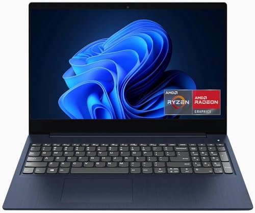 New LENOVOs 15.6 inch Laptop with AMD® 7000™ Series CPU 3.5GHz, 8GB RAM, 256GB SSD, Windows 11 Pro, Full HD, HDMI, USB Type-C