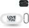For Sony WF-C710N Truly Wireless in-Ear Bluetooth Earbud Headphones,Daunke Soft Silicone Protective Cover,Skin Case with Carabiner,Full Protection,Black