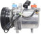Compresor de aire acondicionado SS96D1 compatible con BMW E36 316i 318i 318iS 318Ti 318TDS 64528390228 64529069546 64528385714 64528391474 8385715