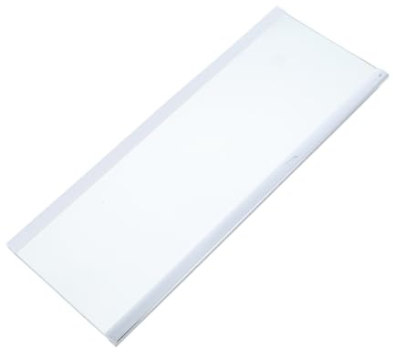 HOMSFOU Estante De Vidrio Templado Para Refrigerador Estante Transparente y Resistente Para Gabinetes y Refrigeradores Reemplazo De Vidrio Para Congelador