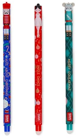 LEGAMI Erasable Christmas Pens - The Nutcracker