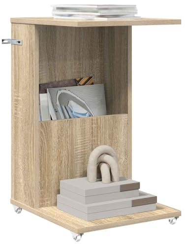 vidaXL Beistelltisch Sonoma-Eiche 40 x 35 x 60 cm Holzwerkstoff