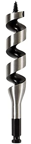 DEWALT Drill Bit, Ship Auger, 1-1/8 Inch x 6 Inch (DW1673)