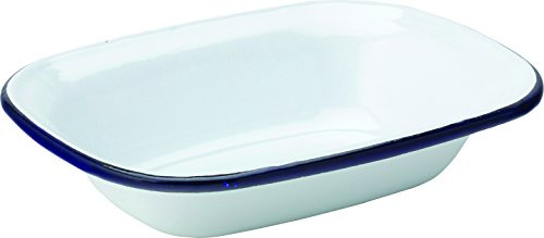 Utopia F50004 Eagle Enamel Pie Dish, 6.25, 16 cm (Pack of 6)