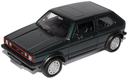 Welly Volkwagen Golf I GTI Dunkel Grün 3 Türer 1974-1983 ca 1/43 1/36-1/46 Modell Auto