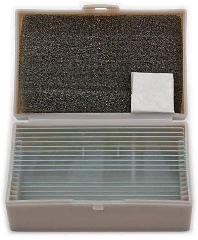 TS-Optics 10 Objektträger Glas Inclusive Deckgläser für Mikroskope, TSMOB
