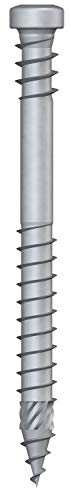 RT UNI A4 Terrassenschraube Zyl.-Kopf SIT20 Edelst.A4 RDR silber +Bit 5,0x80-130 Stk