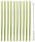 10 PCS Bamboo Drinking Straws, DesignerBox Reusable Bamboo Straws Wooden Straws Set for Kids and Adults, 100% Organic, Eco Friendly, BPA Free, Non-Toxic, Biodegradable, Cleaning Brush & Storage Box